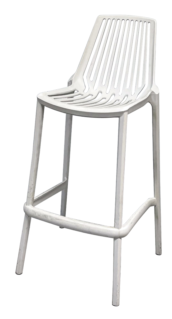 Bar stool Line - White