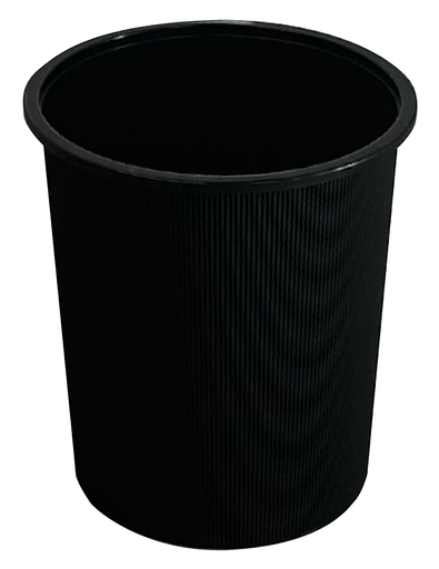[4040] Trash bin, Svart